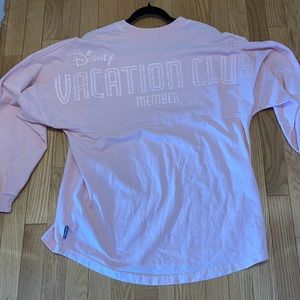 Disney Vacation Club  DVC  baby pink spirit jersey medium